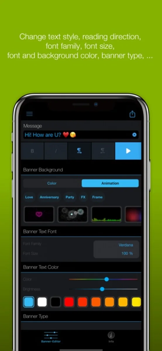 LED Banner Pro screenshot 2