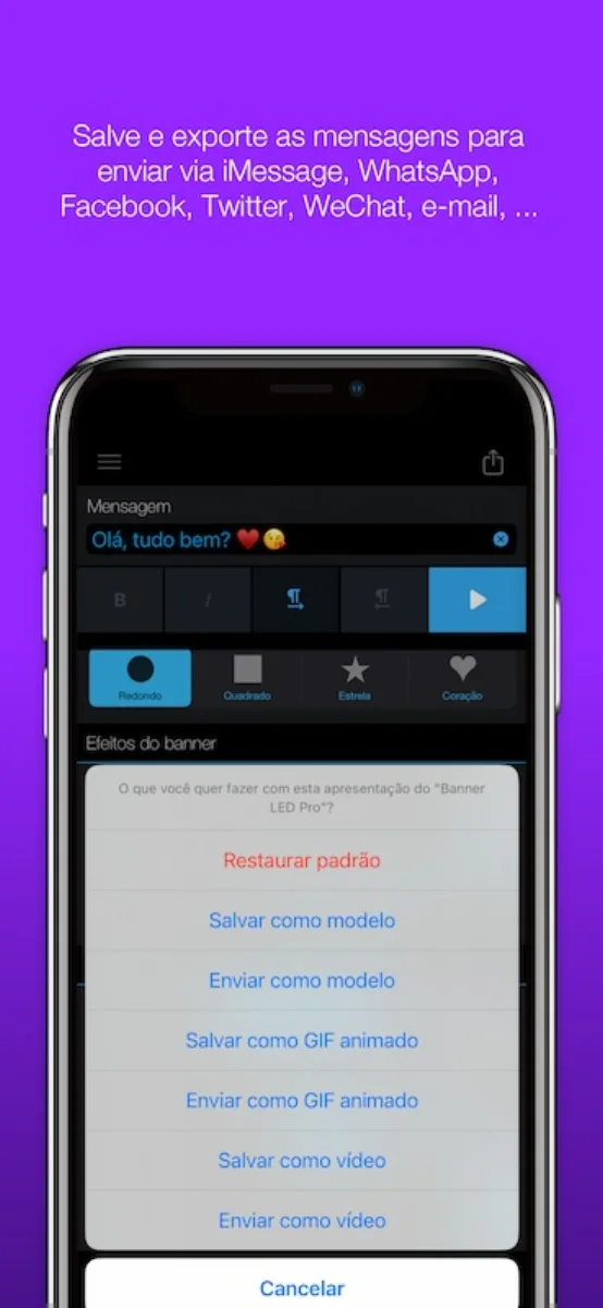 Letreiro Digital LED Pro screenshot 4